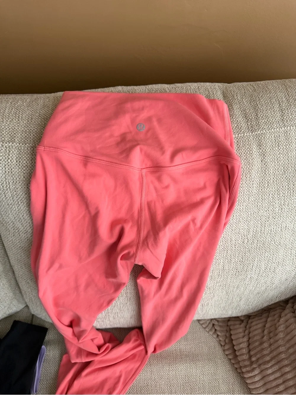 Coral Pink High-Waist lululemon Leggings
